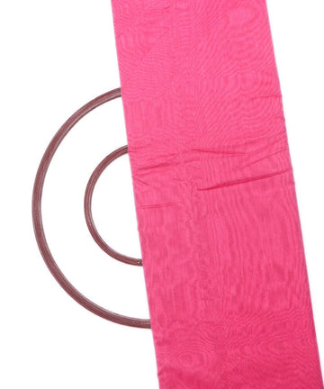 magenta colour plain chanderi fabric